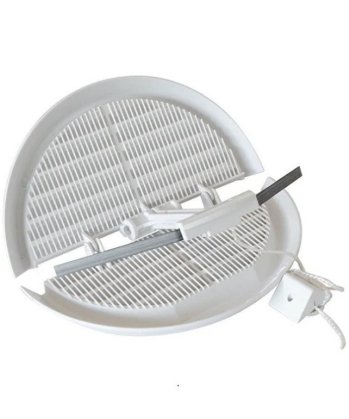 ZraČnik Fasadni Pvc Fi 125 ZloŽljiv 2